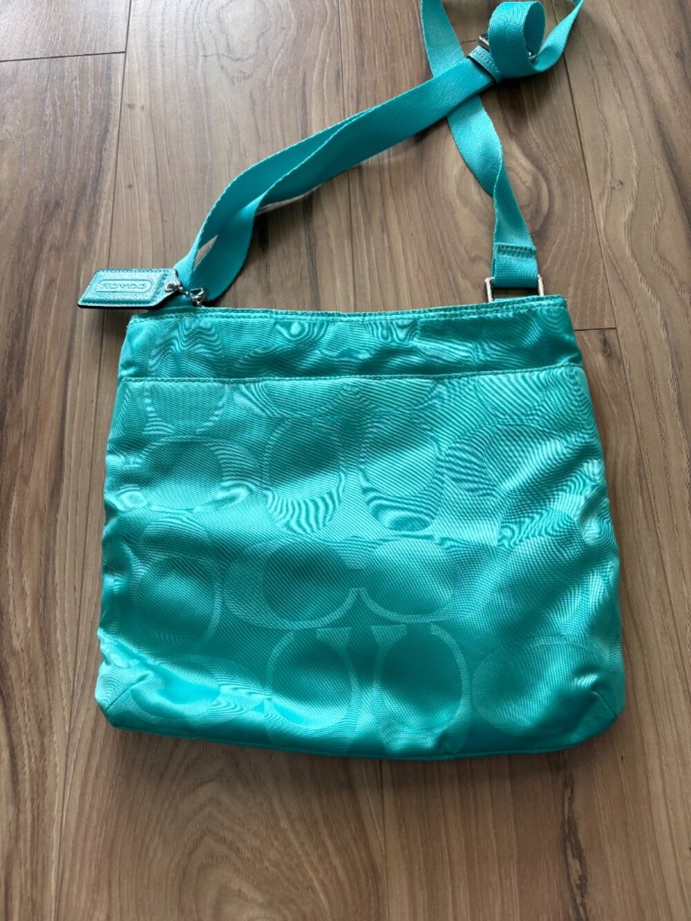 Coach Getaway Signature Nylon File Bag - Picture 5 of 6